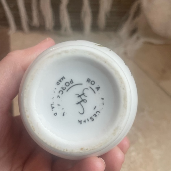 Vintage Royal Worcester single egg coddler in white porcelain with silver lid - Picture 6 of 8